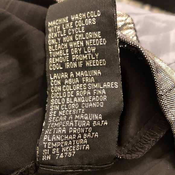 NWT Addison Evening Silver Metallic Dress Size 14 High Neck Glamour Maxi Formal - Picture 13 of 15